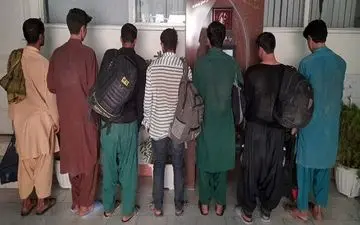 هشت تبعه بیگانه در پارس آباد مغان دستگیر شدند