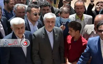 بازدید وزیر ورزش از مجموعه ورزشی شهید فلسفی 