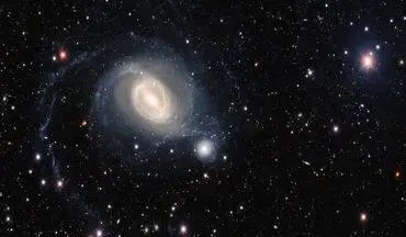 رقص باله 2 کهکشان از منظر یکی از قوی‌ترین دوربین‌های جهان