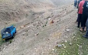 حادثه دلخراش در جاده سردشت دزفول؛ جان باختن راننده نیسان در حادثه واژگونی