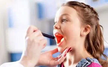 علائم عفونت لوزه در کودکان 

