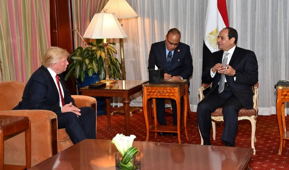 پیام رییس جمهور مصر به ترامپ درباره ایران!