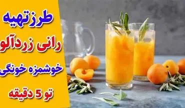 آموزش تهیه رانی زرد آلو خانگی با طعمی فوق‌العاده