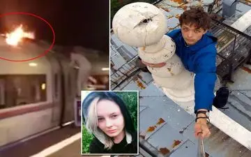 برق‌گرفتگی جوان ماجراجو حین گرفتن عکس سلفی!