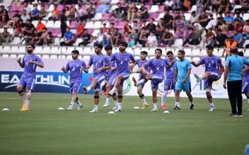 ورود فوتبالیست‌های ایران به دهکده هانگژو