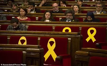 پارلمان کاتالونیا دست به اقدامی نمادین زد