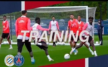 تمرینات آماده سازی بازیکنان پاری سن ژرمن + فیلم