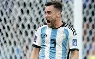 جام جهانی 2022| خبر بد برای آرژانتین پیش از فینال؛ تغییر دقیقه نودی در ترکیب یاران مسی
