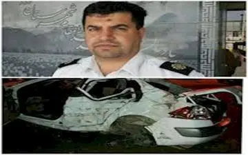 حادثه ای تلخ این بار در چابکسر/ مرگ رئیس پلیس راه چابکسر بر اثر تصادف