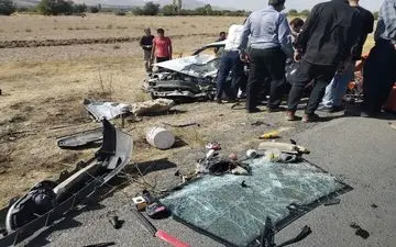 تصادف هولناک در جاده دماوند/ ۱۹ نفر مصدوم شدند، حال ۲ تن وخیم است 