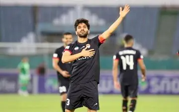 فولاد با پیراهن مشکی مقابل استقلال (عکس)