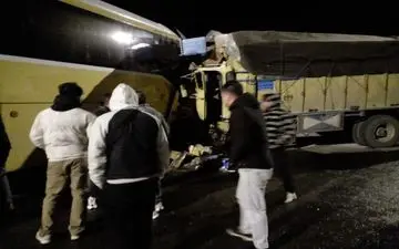 یک کشته و ۲۰ مصدوم در سانحه رانندگی در محور سرچم- اردبیل