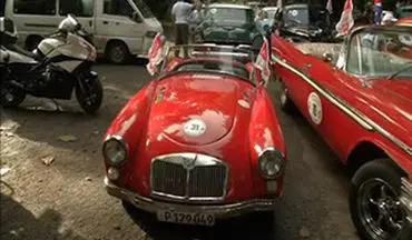 رالی خودروهای کلاسیک در کوبا + فیلم 