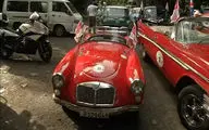 رالی خودروهای کلاسیک در کوبا + فیلم 
