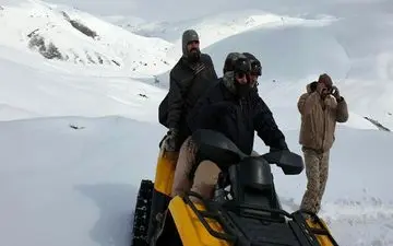 سردار پاکپور از مناطق مرزی شمال غرب کشور بازدید کرد