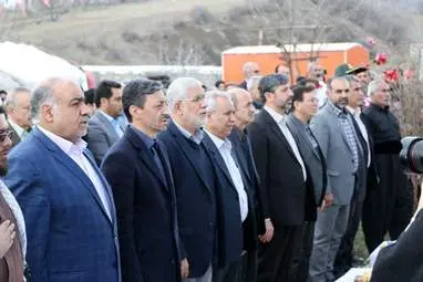 افتتاح واحدهای مسکونی گهواره  توسط  رئیس کمیته امداد کشور و  استاندار کرمانشاه 