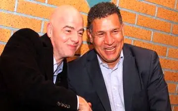 سورپرایز خاص آقای خاص برای رئیس فیفا!