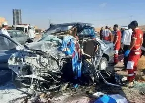 تراژدی مرگبار در جاده کاغذکنان؛ تصادف پژو و نیسان ۵ قربانی گرفت