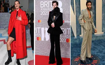 لباس‌های عجیب سلبریتی‌های مرد: خلاقیت یا فاجعه؟