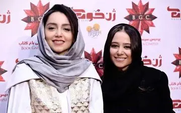 نازنین بیاتی در کنار الناز حبیبی و برادرش| این عکس از نازنین بیاتی و الناز حبیبی کولاک کرد