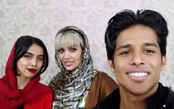 خودنمایی همسر “مهدی قائدی” در دندانپزشکی دبی/ عکس