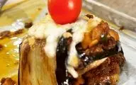 طرز تهیه یک پیش غذای خوشمزه |  رول بادمجان و پنیر عالیه!