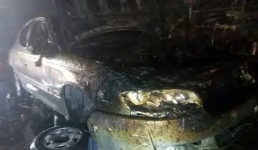 سوختن ۶ خودرو خارجی در آتش یک تعمیرگاه