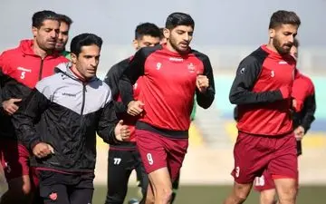 تمرین و ریکاوری شاداب پرسپولیسی ها در حضور همه بازیکنان
