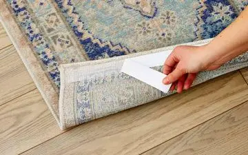  خلاقیت در خانه داری | محکم کردن فرش روی سرامیک!!