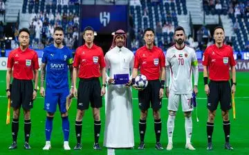 گزارش تصویری دیدار الهلال عربستان و الوحده امارات