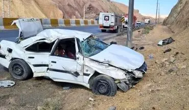 تصادف در محور یاسوج به اصفهان یک کشته و ۳ مصدوم برجای گذاشت