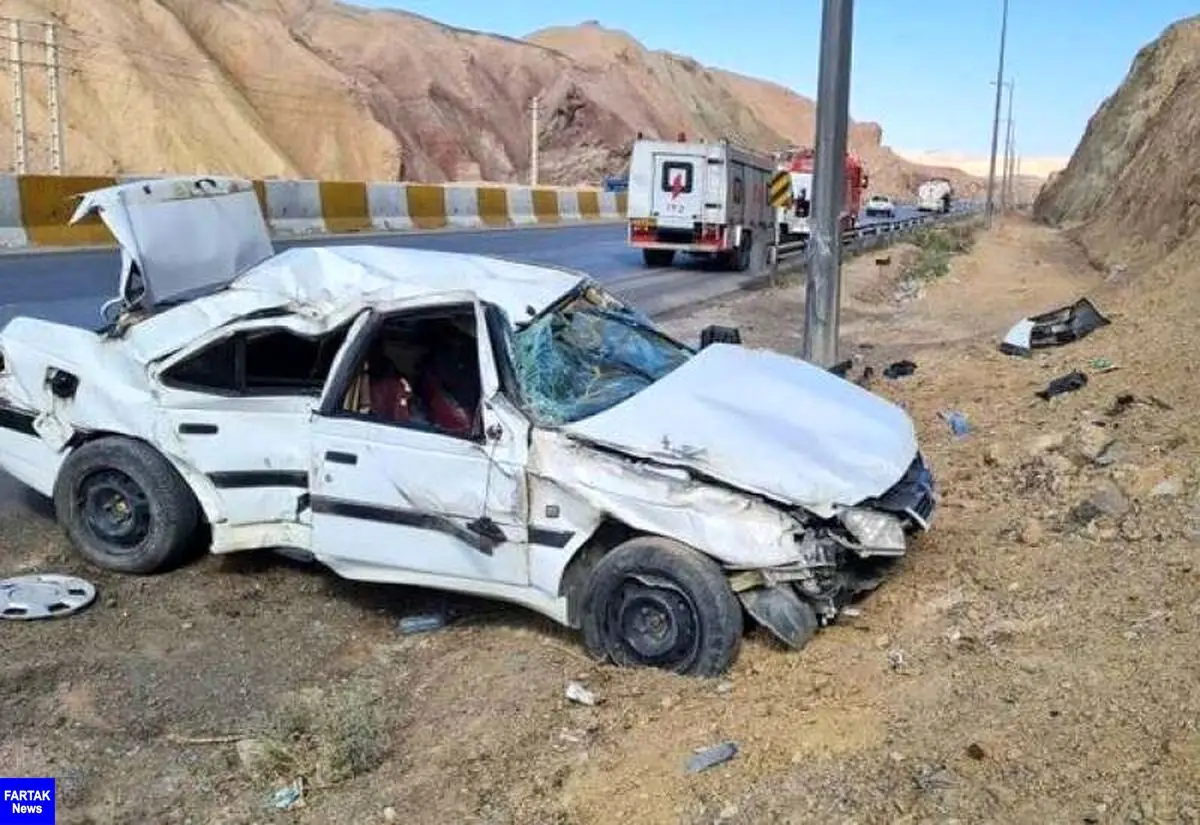 تصادف در محور یاسوج به اصفهان یک کشته و ۳ مصدوم برجای گذاشت