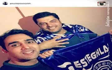 عکس/ واکنش پوریا پورسرخ بعد از پیروزی استقلال 