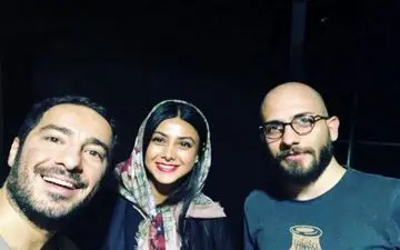 سلفی "نوید محمدزاده" با "آزاده صمدی" + عکس