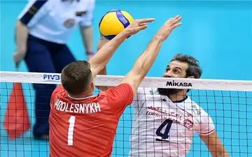 شکست والیبال ایران مقابل جوانان روسیه