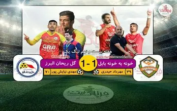 تساوی مدعیان صعود و سقوط/ چشم امید بابلی‌ها و کرجی‌ها به هفته‌های آینده