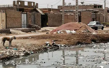 غرق شدن کودک یکساله در جوی روباز کوی سیاحی اهواز + عکس محل حادثه 