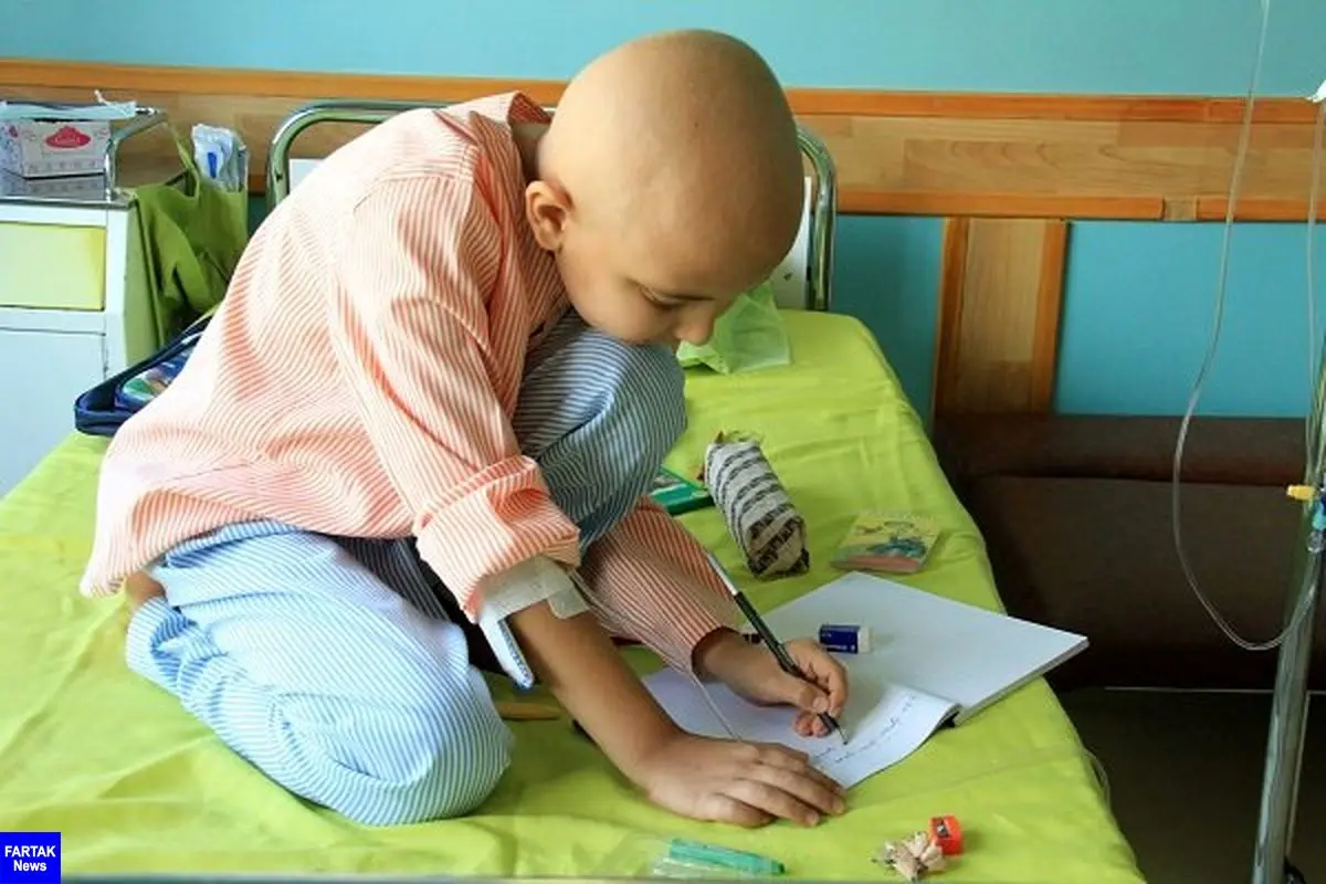 ۳ تا ۵ درصد موارد سرطان در کودکان بروز می کند