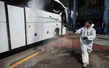 ناوگان حمل و نقل مسافر استان کرمانشاه به شهرهای پرخطر سفر نمی‌کنند