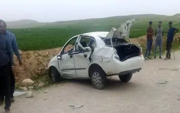 واژگونی خودرو در شرق سبزوار پنج مصدوم بر جای گذاشت