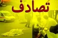 تصادف شدید پژو ۲۰۷ با موتورسیکلت در جاده نظامی سمنان؛ ۶ مصدوم برجای گذاشت
