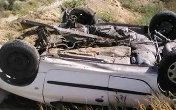  مرگ دسته جمعی یک خانواده در سانحه تصادف