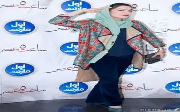 ژست نظامی خانم بازیگر مقابل عکاسان + عکس