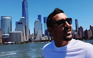 تعطیلات «رضا قوچان نژاد» در آمریکا