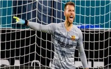 ابراز امیدواری گلر دوم بارسلونا به کسب اولین جام