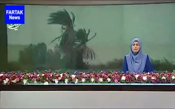 سرعت تندباد در زابل به ۱۰۰ کیلومتر رسید + فیلم