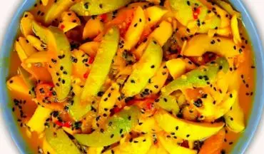 طرز تهیه خوشمزه ترین ترشی دنیا | بیا درست کردن ترشی انبه رو بهت یاد بدم