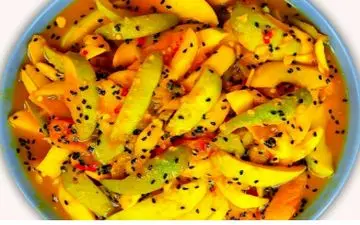 طرز تهیه خوشمزه ترین ترشی دنیا | بیا درست کردن ترشی انبه رو بهت یاد بدم