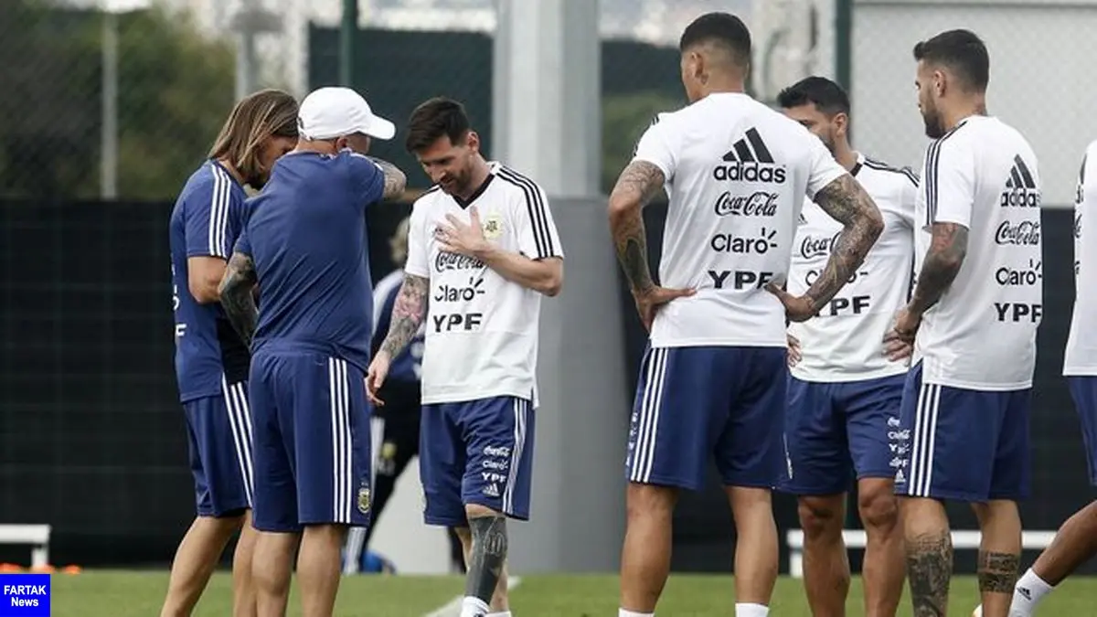 آخرین وضعیت اردوی تیم ملی آرژانتین