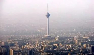 هوای تهران آلوده و در وضعیت نارنجی است
